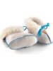 Hofbrucker Buty niemowlęce w kolorze biało-niebieskim