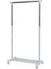 STORE IT Kleiderständer in Chrom/ Weiß - (B)84 x (H)165 x (T)44 cm