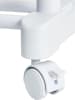 STORE IT Kledingrek chroom/wit - (B)134 x (H)168 x (D)44 cm