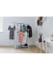 STORE IT Kleiderständer in Chrom/ Weiß - (B)134 x (H)168 x (T)44 cm