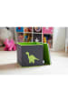 STORE IT Ordnungsbox in Grau/ Grün - (B)33 x (H)33 x (T)33 cm