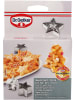 Dr. Oetker 6-delige set: uitsteekvormpjes "Sterren" zilverkleurig