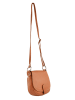 ORE10 Leder-Umhängetasche in Hellbraun - (B)17 x (H)19 x (T)6 cm