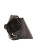 ORE10 Leren schoudertas zwart - (B)17 x (H)19 x (D)6 cm
