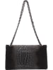 ORE10 Skórzana torebka w kolorze czarnym - 28 x 16 x 8 cm