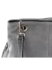 ORE10 Leder-Henkeltasche in Grau - (B)32 x (H)20 x (T)14 cm