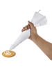 COOK CONCEPT Rękaw cukierniczy w kolorze szaro-białym