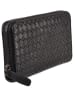 Florence Bags Leren portemonnee "Le Mans" zwart - (B)20 x (H)11 x (D)2 cm