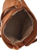 Florence Bags Leren schoudertas "Larissa" lichtbruin - (B)26 x (H)21 x (D)12 cm