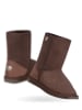 EMU Leder-Winterboots "Platinum Stinger Lo" in Dunkelbraun