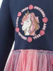 Eisend Kleid in Dunkelblau/ Rosa