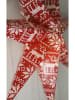 STAR Trading Papieren ster "Tärnaby" rood/wit - Ø 60 cm