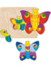 Goki Schichtenpuzzle "Schmetterling" - ab 2 Jahren