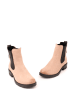 Zapato Skórzane sztyblety w kolorze beżowym