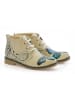 Goby Schnürschuhe in Beige