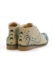 Goby Veterschoenen beige/meerkleurig