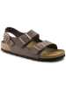 Birkenstock Sandalen "Milano" in Taupe - Weite S