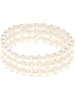 Pearl Addict Parelarmband wit