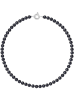Pearline Perlen-Halskette in Schwarz - (L)42 cm