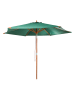 Nature Fellow Parasol groen - (H)250 x Ø 300 cm