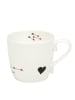 Könitz Tasse "Heart Attack" in Weiß/ Schwarz/ Rot - 415 ml