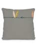 little nice things Kissenhülle "Bear Really Cool" in Grau - (L)45 x (B)45 cm