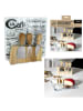 COOK CONCEPT 5-delige kaasset zilverkleurig/bruin