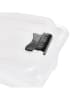 keeeper 2-delige set: opbergdozen "Cornelia" transparant - 4 l