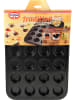 Dr. Oetker Forma "Tradition" w kolorze czarnym do muffinek - 38,5 x 26,5 m
