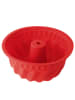 Dr. Oetker Silikon-Gugelhupfform "Flexxibel" in Rot - Ø 22 cm