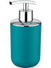 Wenko Seifenspender "Brasil" in Petrol - (B)7 x (H)16,5 x (T)9 cm
