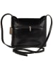 Florence Bags Skórzana torebka "Sabu" w kolorze czarnym - 23 x 20 x 6 cm