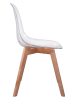 chairs for all 2er-Set: Esszimmerstühle in Transparent - (B)46 x (H)86,5 x (T)52 cm