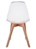chairs for all 2er-Set: Esszimmerstühle in Transparent - (B)46 x (H)86,5 x (T)52 cm
