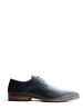 TRAVELIN' Leder-Schnürschuhe "Manchester" in Dunkelblau