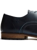 TRAVELIN' Leren veterschoenen "Manchester" donkerblauw