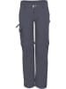 Trollkids Afritstrekkingbroek "Oppland" - slim fit - antraciet