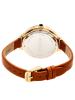 Bertha Kwartshorloge "Madison" goudkleurig/bruin