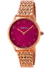 Bertha Quarzuhr "Abby" in Roségold/ Pink
