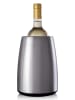 Vacu Vin Wijnkoeler "Elegant" zilverkleurig - (H)20,5 x Ø 15 cm