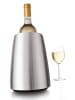 Vacu Vin Wijnkoeler "Elegant" zilverkleurig - (H)20,5 x Ø 15 cm