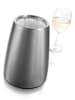 Vacu Vin Weinkühler ''Elegant'' in Silber - (H)20,5 x Ø 15 cm