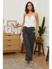 Le Monde du Lin Leinen-Hose "Valencia" in Anthrazit