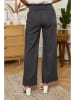 Le Monde du Lin Leinen-Hose "Valencia" in Anthrazit