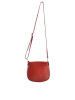 ORE10 Skórzana torebka w kolorze czerwonym - 17 x 19 x 6 cm