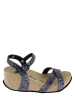 Sunbay Sleehaksandalen donkerblauw