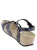Sunbay Sleehaksandalen donkerblauw