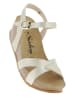 Sunbay Sleehaksandalen "Pivoine" zilverkleurig