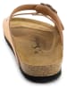 Sunbay Leren slippers "Trefle" lichtroze