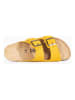 Sunbay LEDER-Pantoletten "Trefle" in Gelb